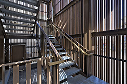 ARH - Lamellenfassade innen + außen